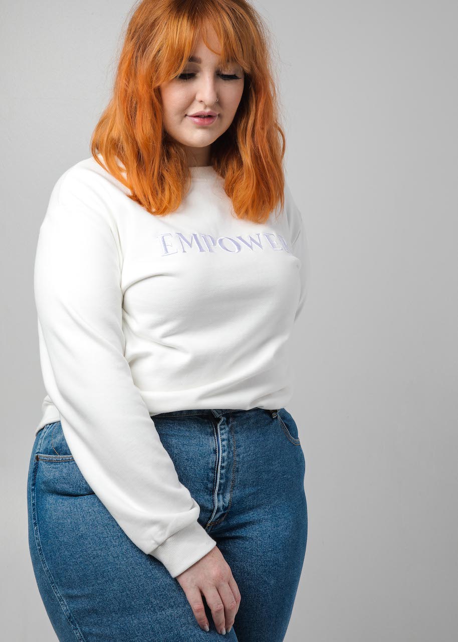 Empower Embroidered Sweatshirt