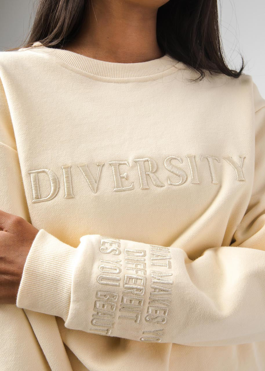 Diversity Embroidered Sweatshirt