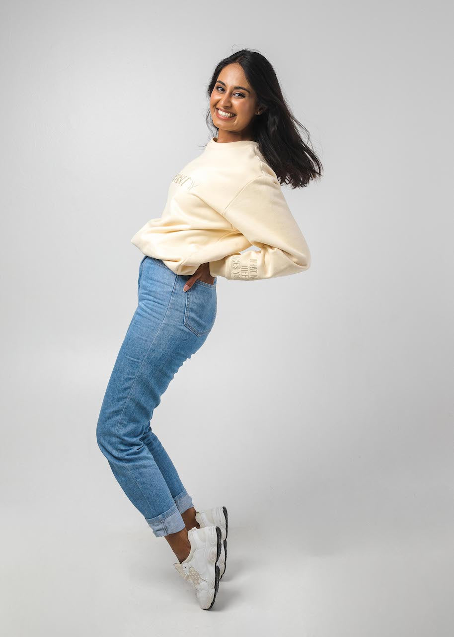 Diversity Embroidered Sweatshirt