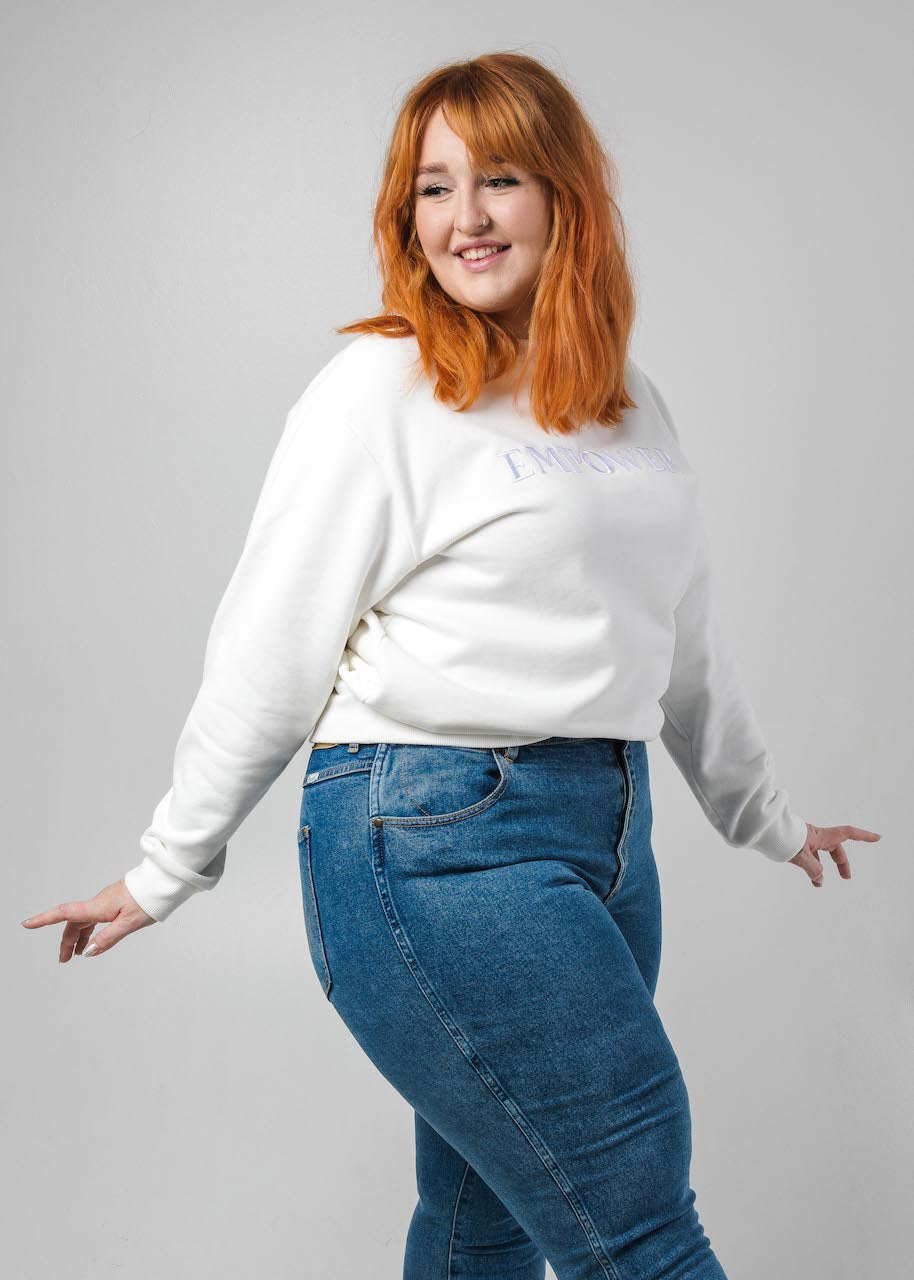 Empower Embroidered Sweatshirt